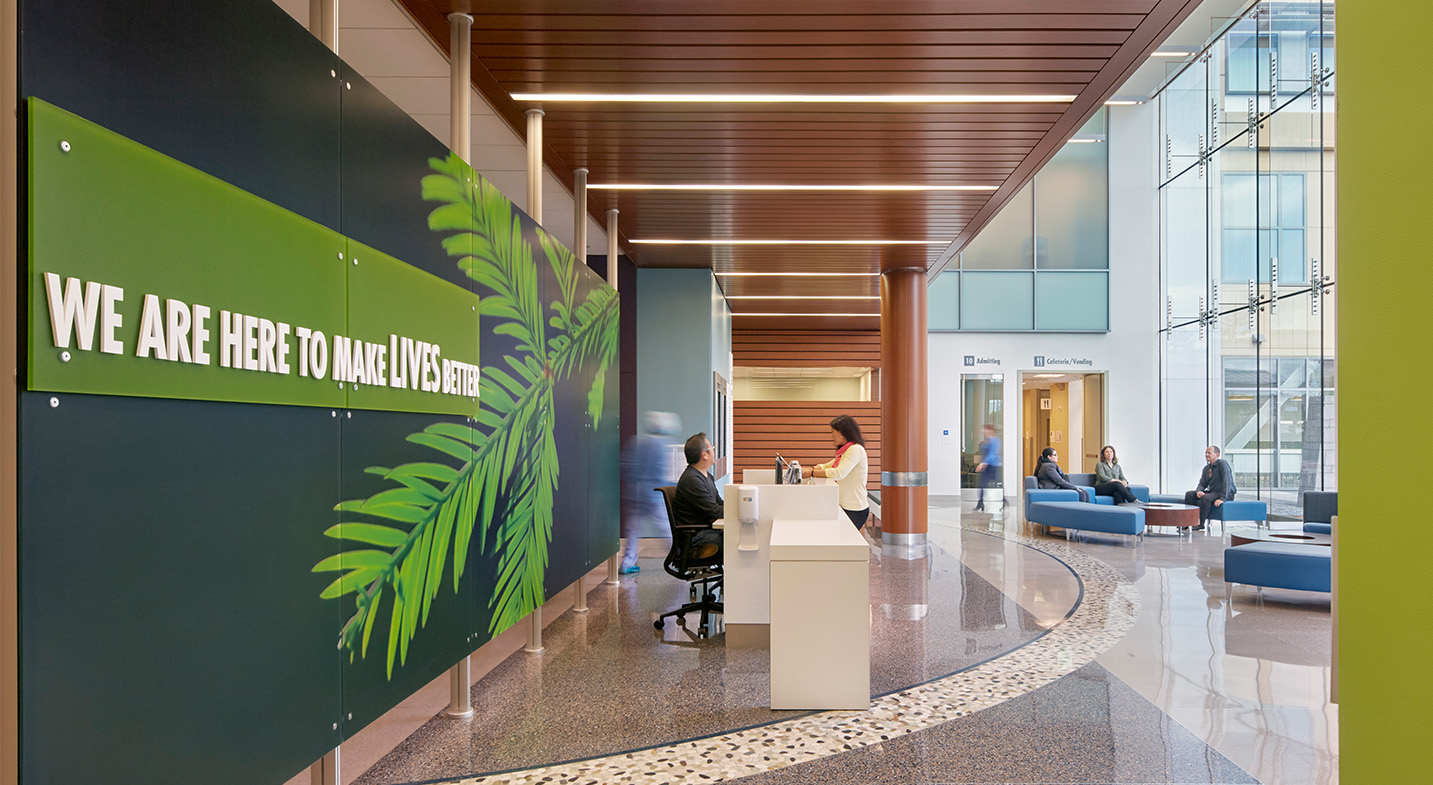 Redwood City Hospital Interiors